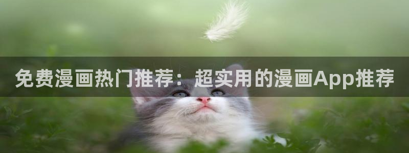 yy漫画免登录入口：免费漫画热门推荐：超实用的漫画App推荐